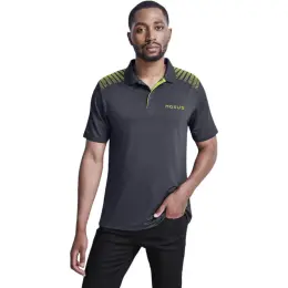 Mens Aerogrid Golf Shirt Model Image